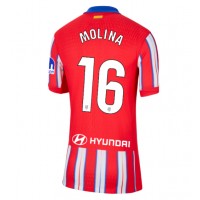 Atletico Madrid Nahuel Molina #16 Fotballklær Hjemmedrakt Dame 2024-25 Kortermet